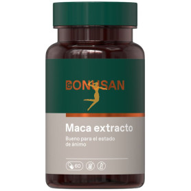 MACA EXTRACTO 60 CÁPSULAS VEGETALES BONUSAN