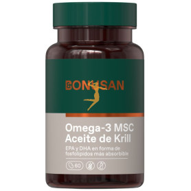 OMEGA 3 MSC KRILL 60 CÁPSULAS BONUSAN