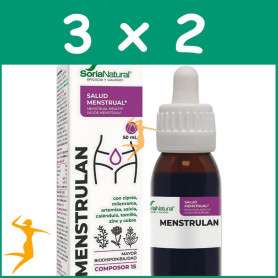 Pack 3x2 COMPOSOR 15 MENSTRULAN 50ML SORIA NATURAL