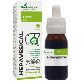 COMPOSOR 03 HEPAVESICAL 50ML SORIA NATURAL