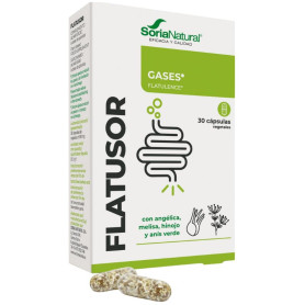 FLATUSOR 30 CÁPSULAS SORIA NATURAL