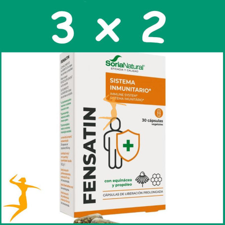 Pack 3x2 FENSATÍN 30 CÁPSULAS SORIA NATURAL