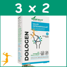 Pack 3x2 DOLOGÉN 30 CÁPSULAS SORIA NATURAL