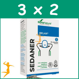 Pack 3x2 SEDANER 30 CÁPSULAS SORIA NATURAL