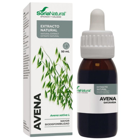 EXTRACTO DE AVENA 50ML SORIA NATURAL