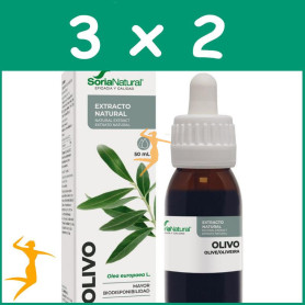 Pack 3x2 EXTRACTO DE OLIVO 50ML SORIA NATURAL