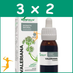 Pack 3x2 EXTRACTO DE VALERIANA 50ML SORIA NATURAL