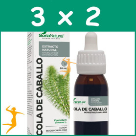 Pack 3x2 EXTRACTO DE COLA DE CABALLO 50ML SORIA NATURAL