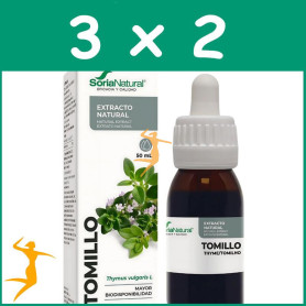 Pack 3x2 EXTRACTO DE TOMILLO 50ML SORIA NATURAL