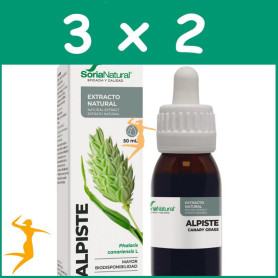 Pack 3x2 EXTRACTO DE ALPISTE 50ML SORIA NATURAL