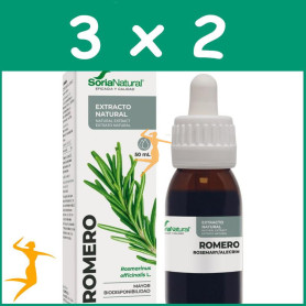 Pack 3x2 EXTRACTO DE ROMERO 50ML SORIA NATURAL