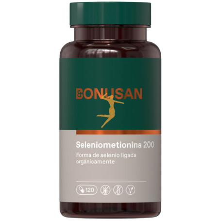 SELENIOMETIONINA 200Mcg. 120 CÁPSULAS BONUSAN