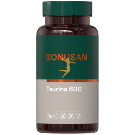TAURINA 600Mg. 60 CÁPSULAS VEGETALES BONUSAN