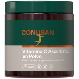 VITAMINA C EN POLVO (ASCORBATOS) 250Gr. BONUSAN