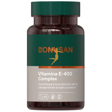 VITAMINA E-400 COMPLEJO 60 CÁPSULAS BONUSAN