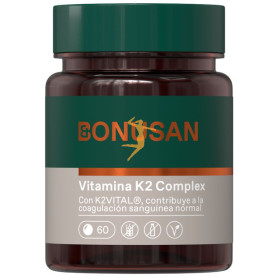 VITAMINA K2 100MCG PLUS 60 TABLETAS BONUSAN
