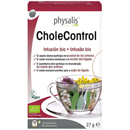 CHOLECONTROL INFUSIÓN 20 BOLSITAS PHYSALIS