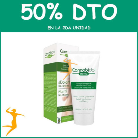 CANNABIDOL CREMA 200Ml. TEGOR OFERTA 2 UD