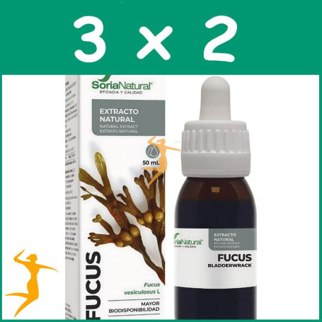 Pack 3x2 EXTRACTO DE FUCUS 50ML SORIA NATURAL