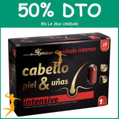 CABELLO, PIEL Y UÑAS INTENSIVE BEAUTYLINE 28 CÁPSULAS PINISAN OFERTA 2 UD