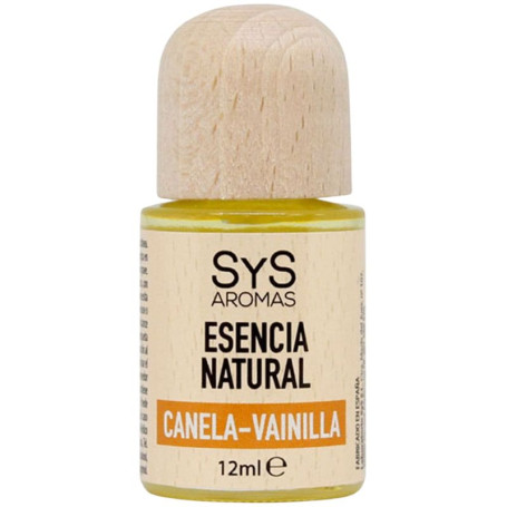 ESENCIA NATURAL DE CANELA-VAINILLA 12ML SYS