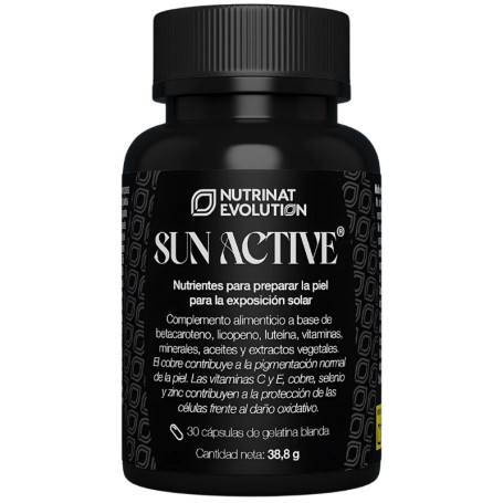 SUN ACTIVE 30 CAPSULAS NUTRINAT EVOLUTION