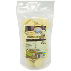 MANTECA DE CACAO CRIOLLO TROZOS 250G ORO DE LOS ANDES