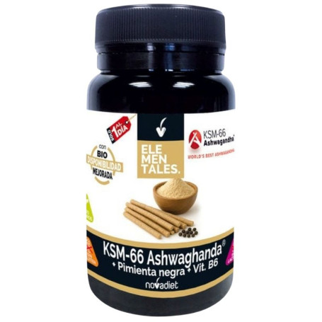 KSM 66 ASHWAGANDHA 30 COMPRIMIDOS NOVADIET