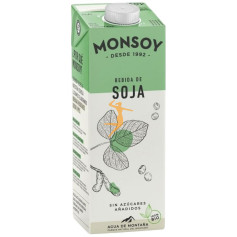 BEBIDA DE SOJA BIO 1Lt. MONSOY