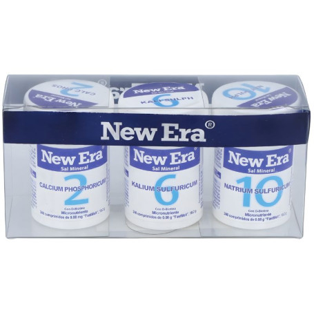 SCHÜSSLER TRÍO ALERGIAS (SALES 2+6+10) NEW ERA