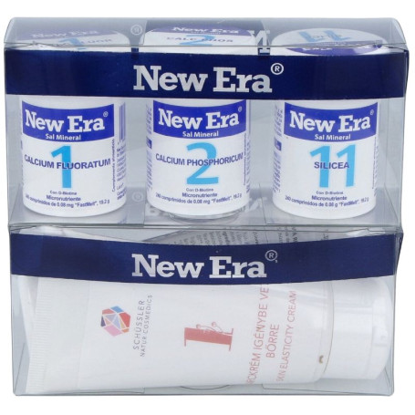 SCHÜSSLER TRÍO BELLEZA (SALES 1+2+11 Y CREMAS 1+11) NEW ERA
