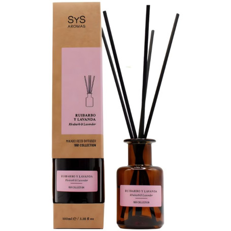 AMBIENTADOR MIKADO 1991 RUIBARBO Y LAVANDA 100ML SYS