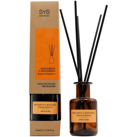 AMBIENTADOR MIKADO 1991 BERGAMOTA Y MANDARINA 100ML SYS