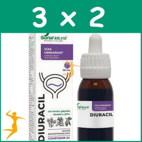 Pack 3x2 COMPOSOR 24 DIURACIL 50Ml SORIA NATURAL