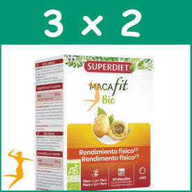 Pack 3x2 MACAFIT BIO 120 COMPRIMIDOS SUPERDIET