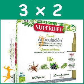 Pack 3x2 CUARTETO ARTICULACIÓN BIO 20 AMPOLLAS SUPERDIET