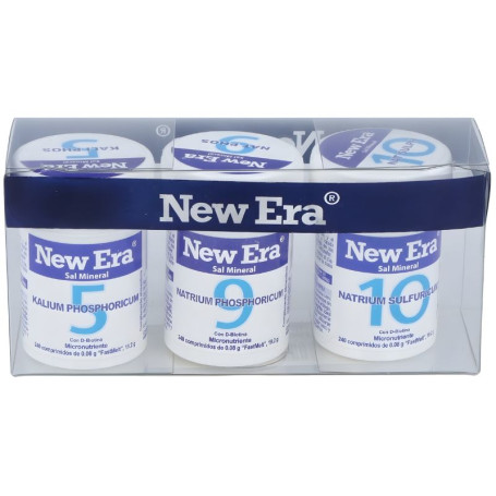 SCHÜSSLER TRÍO DETOX (SALES 5+9+10) NEW ERA