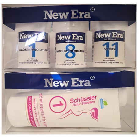 SCHÜSSLER TRÍO SOFT (SALES 1+8+11 Y CREMAS 1+11) NEW ERA