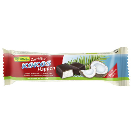 BARRITA DE COCO Y CHOCOLATE NEGRO 50Gr. RAPUNZEL