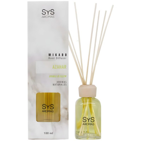 AMBIENTADOR MIKADO MÁRMOL AZAHAR 100ML SYS
