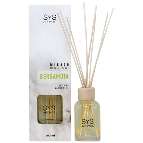 AMBIENTADOR MIKADO MÁRMOL BERGAMOTA 100ML SYS
