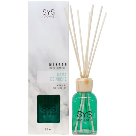 AMBIENTADOR MIKADO MÁRMOL DAMA DE NOCHE 50ML SYS