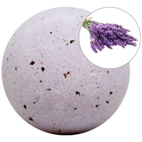 BOMBA DE BAÑO ESPUMOSA LAVANDA CON PÉTALOS 140G SYS