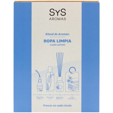 PACK RITUAL DE AROMAS ROPA LIMPIA SYS