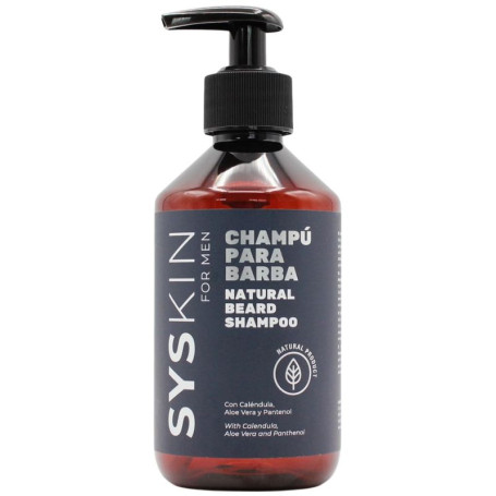 CHAMPÚ NATURAL PARA BARBA 300ML SYS