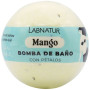 BOMBA DE BAÑO ESPUMOSA MANGO CON PÉTALOS 140G LABNATUR
