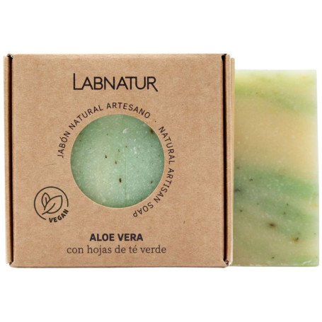 JABÓN NATURAL PREMIUM DE ALOE VERA 100G LABNATUR