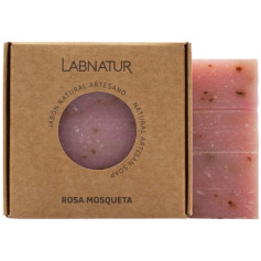 JABÓN NATURAL PREMIUM DE ROSA MOSQUETA 100G LABNATUR