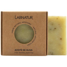 JABÓN NATURAL PREMIUM DE ACEITE DE OLIVA 100G LABNATUR