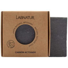 JABÓN NATURAL PREMIUM DE CARBÓN ACTIVADO 100G LABNATUR